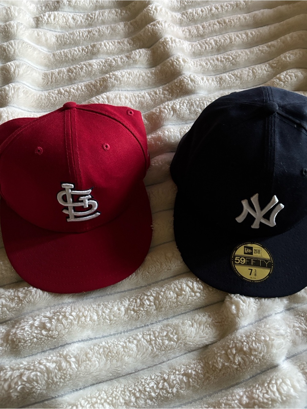 New Era Kids Red St. Louis Cardinals & Navy New York Yankees Two-Pack Caps